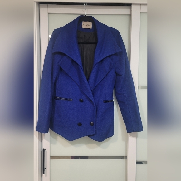 Darling Jamie Royal Blue Coat - Picture 6 of 16